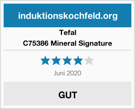 Tefal C75386 Mineral Signature  Test