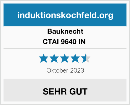 Bauknecht CTAI 9640 IN  Test