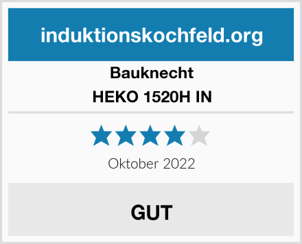 Bauknecht HEKO 1520H IN Test