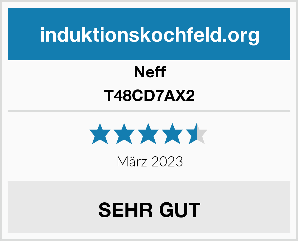 Neff Induktionskochfeld Induktionskochfeld T48CD7AX2 Test | 2024