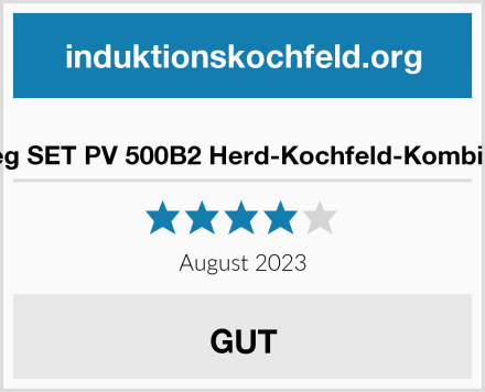  Privileg SET PV 500B2 Herd-Kochfeld-Kombination Test