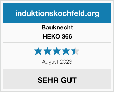 Bauknecht HEKO 366 Test
