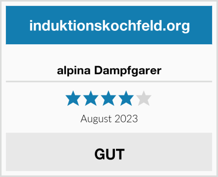  alpina Dampfgarer Test