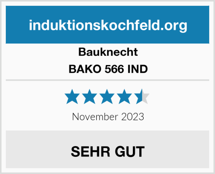 Bauknecht BAKO 566 IND Test