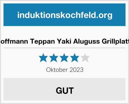  Hoffmann Teppan Yaki Aluguss Grillplatte Test