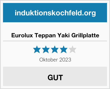  Eurolux Teppan Yaki Grillplatte Test