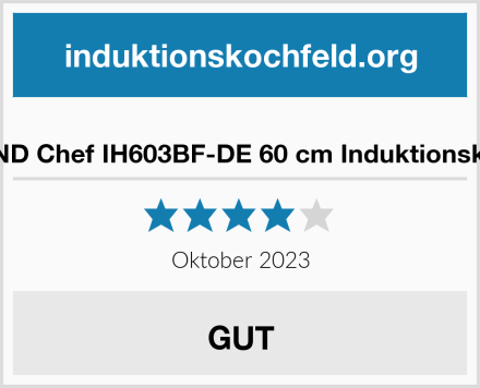  GASLAND Chef IH603BF-DE 60 cm Induktionskochfeld Test