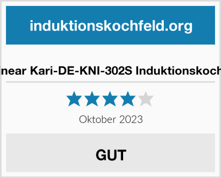  Karinear Kari-DE-KNI-302S Induktionskochfeld Test